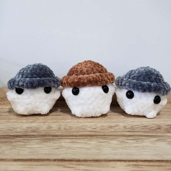 Chonky Mushroom Boi - Velvet Yarn